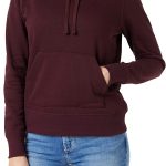 Essentials Women's French Terry Fleece Pullover Hoodie (Available in Plus Size)